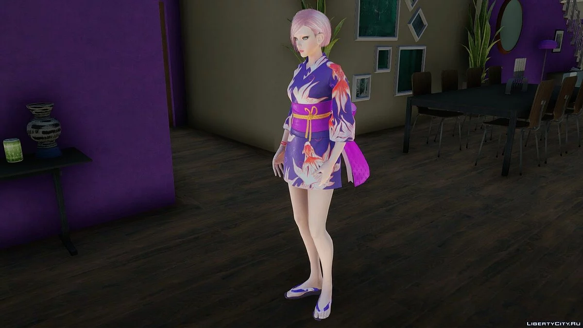 Zero Sakura Suit from Cyber Hunter / GTA San Andreas