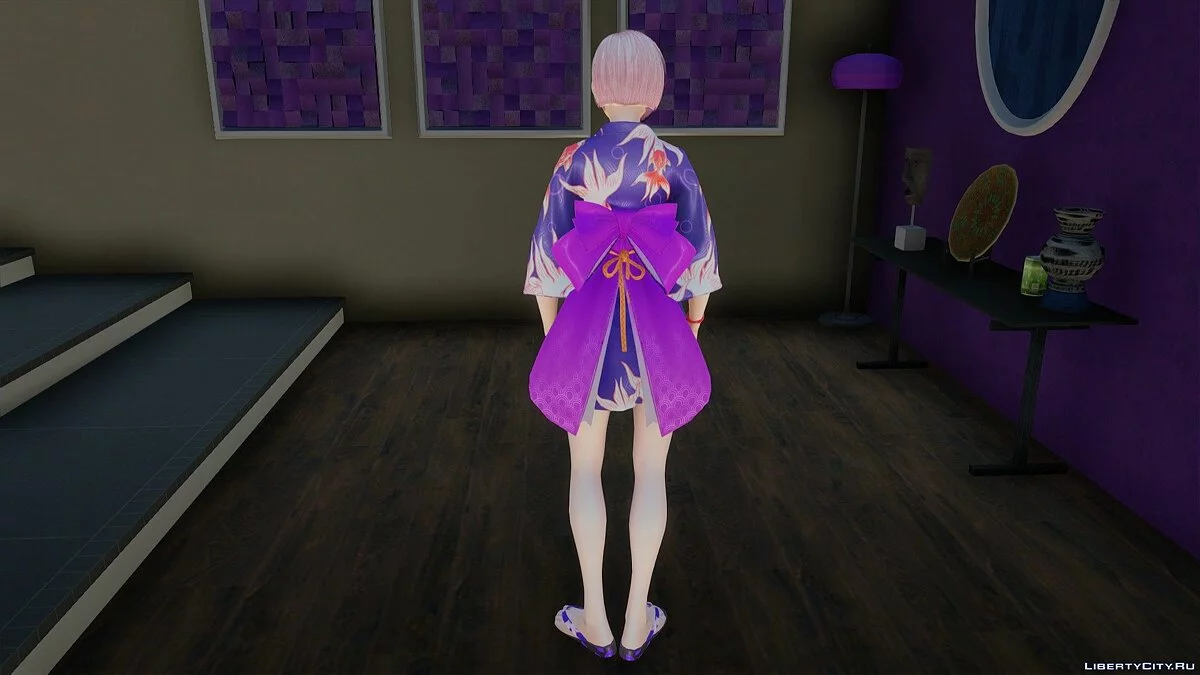Zero Sakura Suit from Cyber Hunter / GTA San Andreas