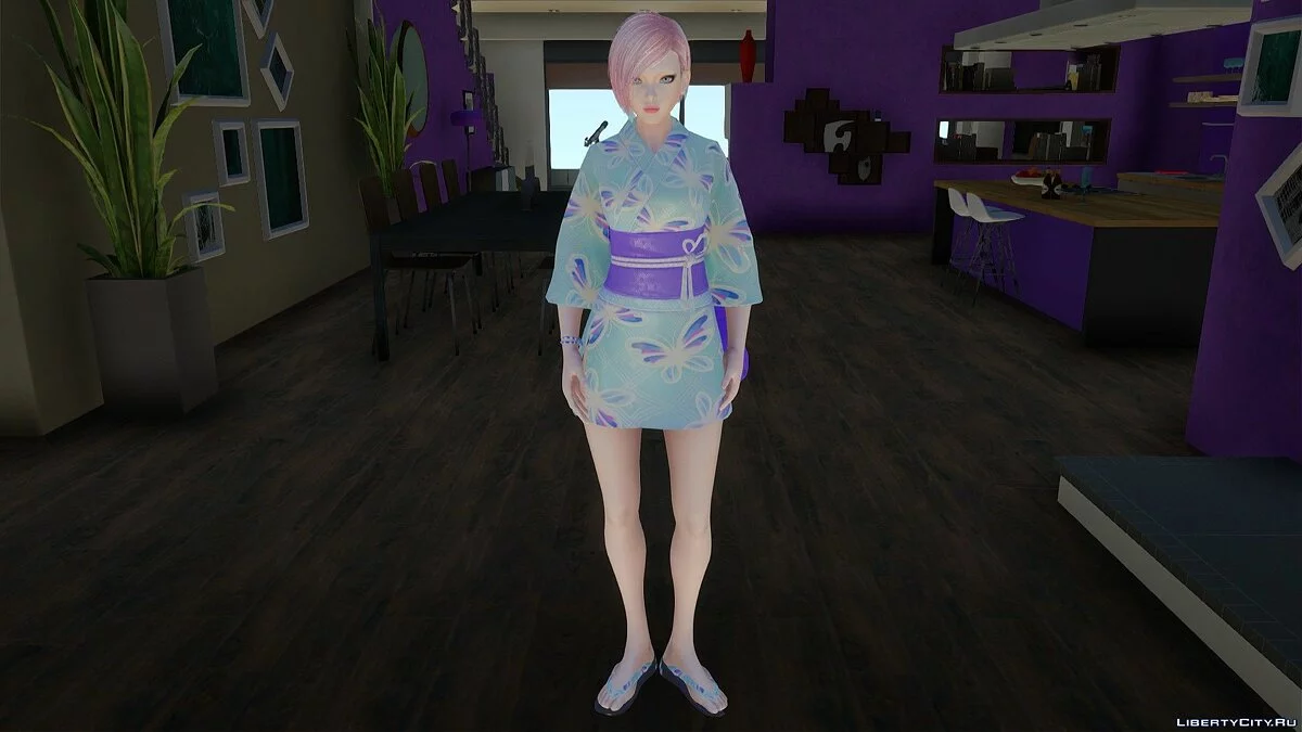 Zero Sakura Suit from Cyber Hunter / GTA San Andreas