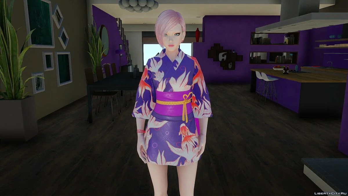 Zero Sakura Suit from Cyber Hunter / GTA San Andreas