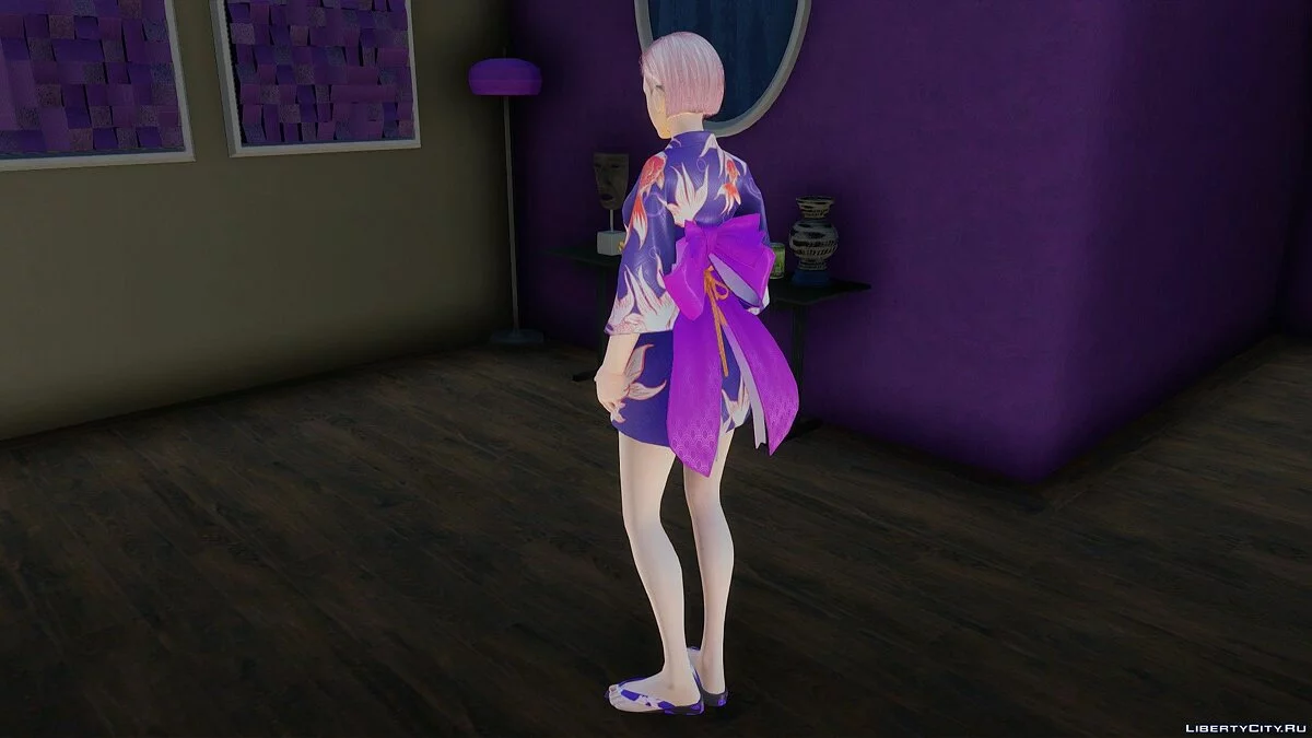 Zero Sakura Suit from Cyber Hunter / GTA San Andreas