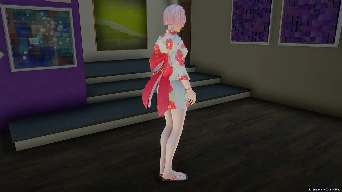 Zero Sakura Suit from Cyber Hunter / GTA San Andreas