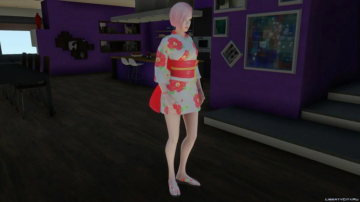 Zero Sakura Suit from Cyber Hunter / GTA San Andreas