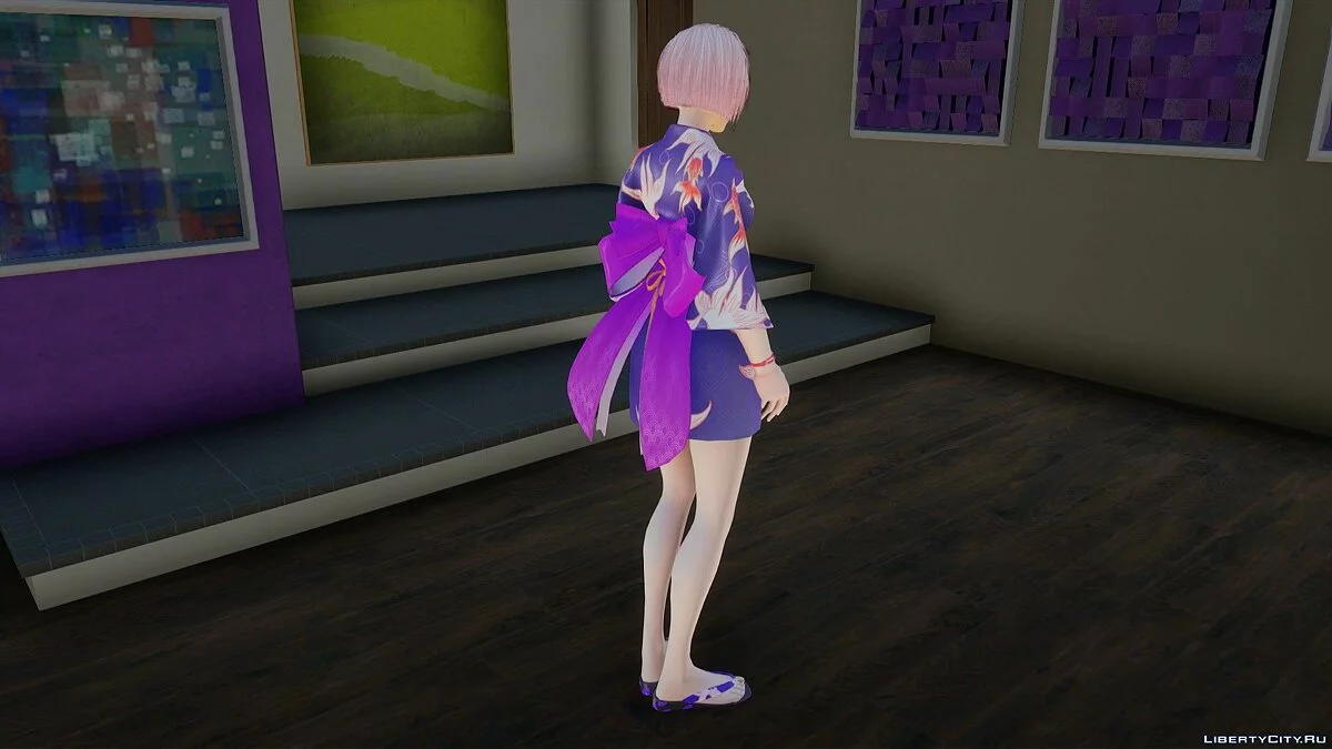 Zero Sakura Suit from Cyber Hunter / GTA San Andreas