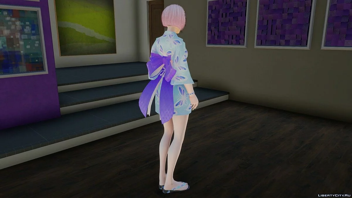 Zero Sakura Suit from Cyber Hunter / GTA San Andreas