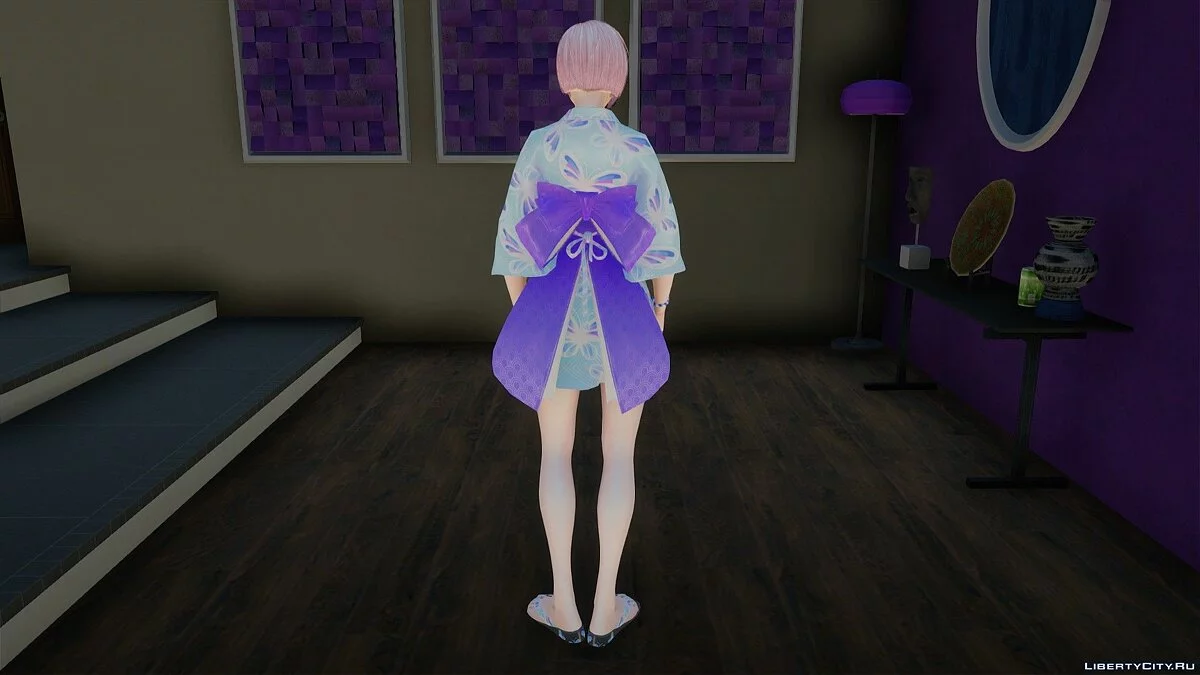 Zero Sakura Suit from Cyber Hunter / GTA San Andreas