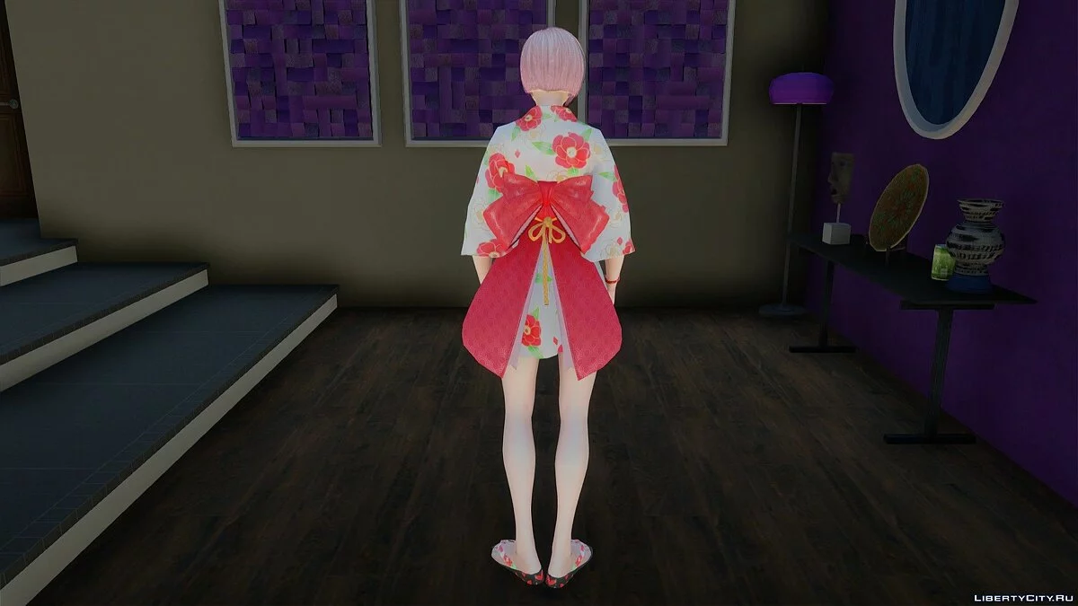 Zero Sakura Suit from Cyber Hunter / GTA San Andreas
