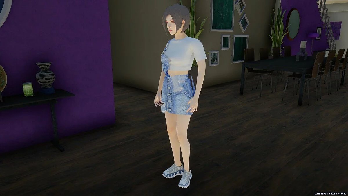 Ada Wong in Alltagskleidung v3 / GTA San Andreas