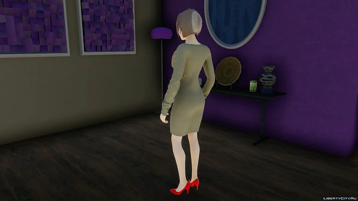 Ada Wong em roupas casuais v4 / GTA San Andreas