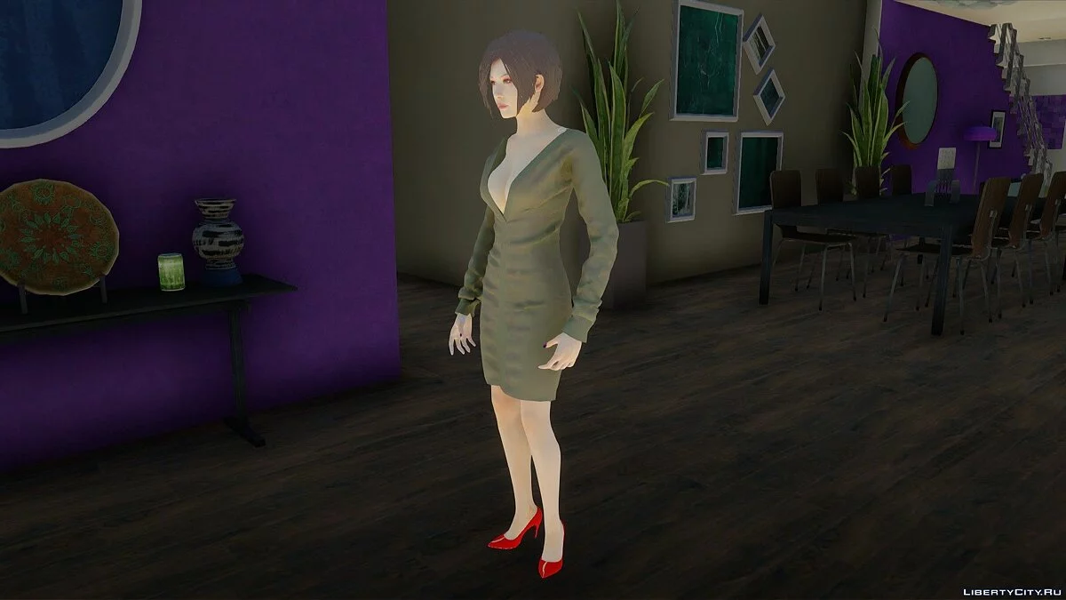 Ada Wong em roupas casuais v4 / GTA San Andreas