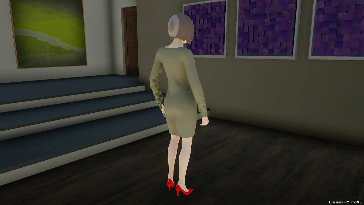 Ada Wong em roupas casuais v4 / GTA San Andreas