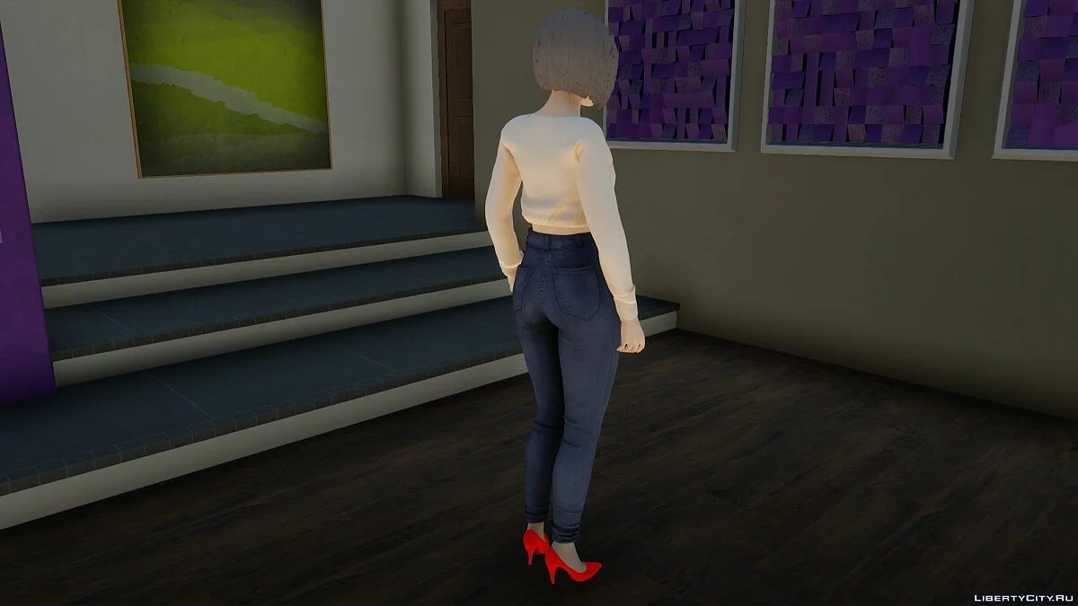 Ada Wong in Alltagskleidung v5 / GTA San Andreas