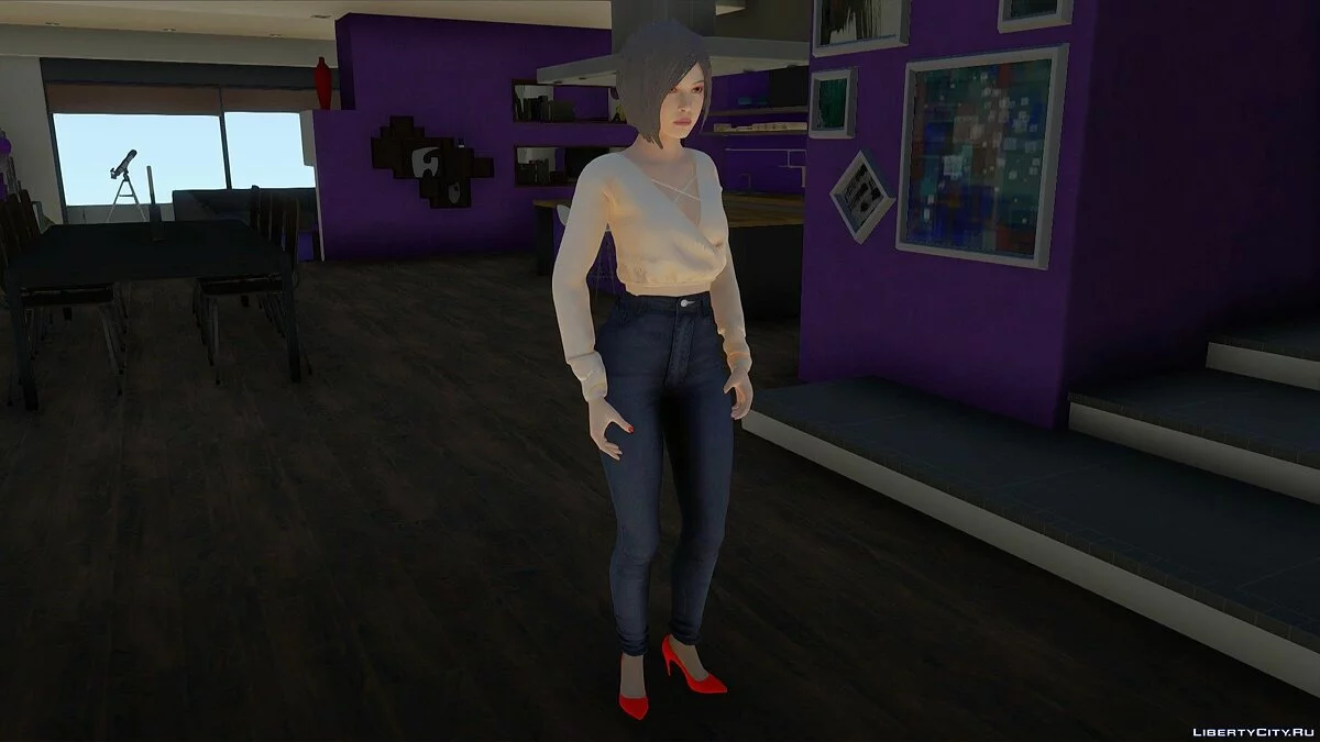 Ada Wong in Alltagskleidung v5 / GTA San Andreas