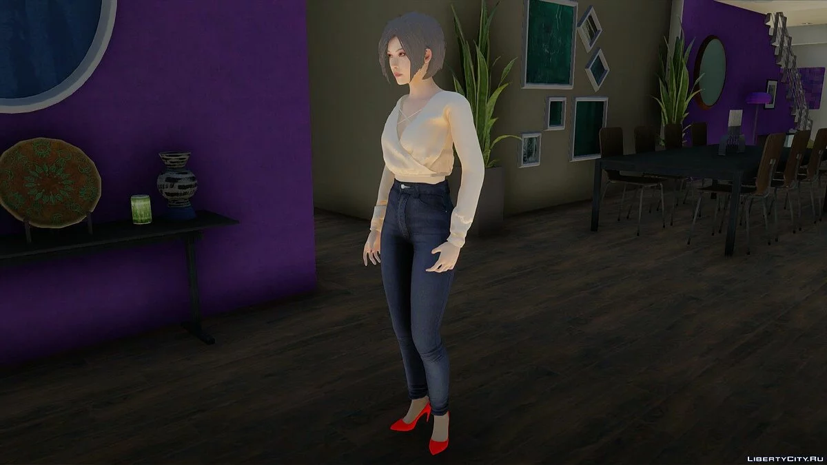 Ada Wong in Alltagskleidung v5 / GTA San Andreas