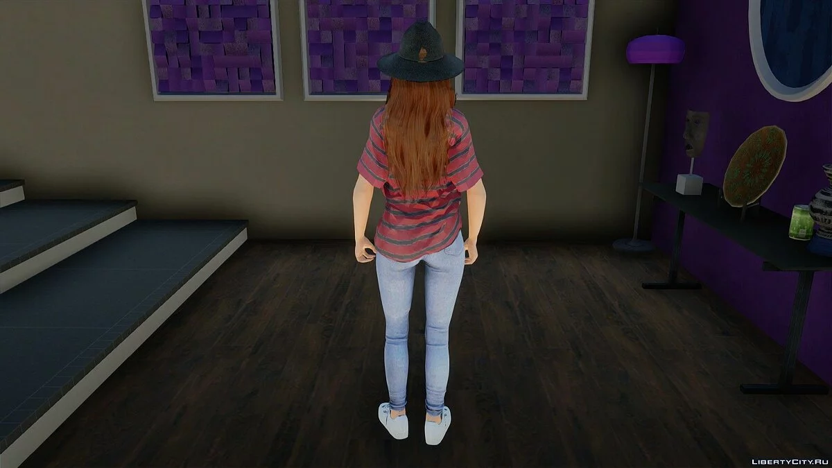 Asahi Fujioka em Roupas Casuais v2 / GTA San Andreas