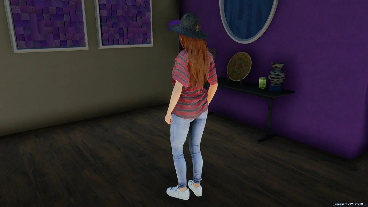 Asahi Fujioka em Roupas Casuais v2 / GTA San Andreas