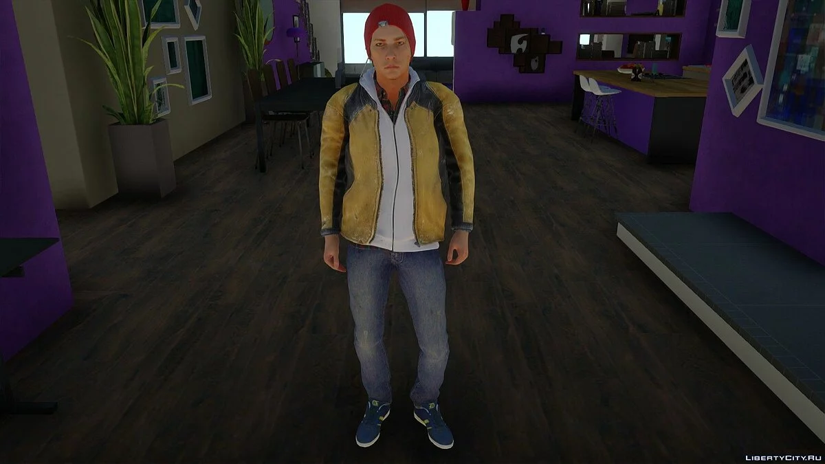 来自《恶名:第二子》的德尔辛·罗 / GTA San Andreas