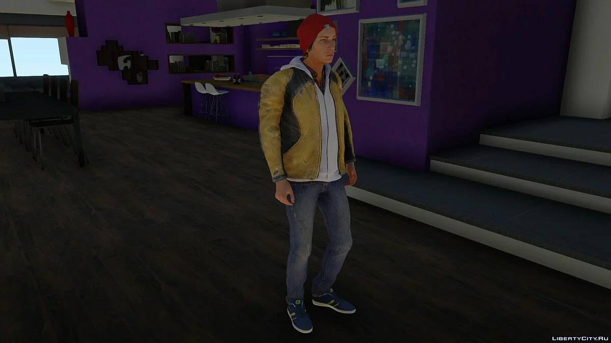 Delsin Rowe from Infamous: Second Son / GTA San Andreas