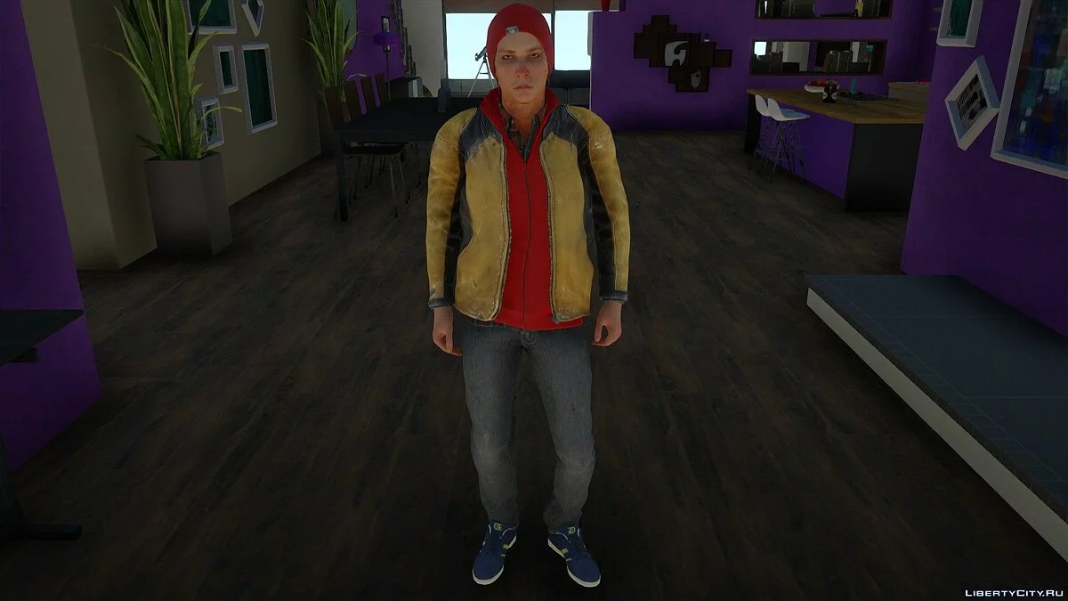 Делсин Роу з Infamous: Second Son / GTA San Andreas