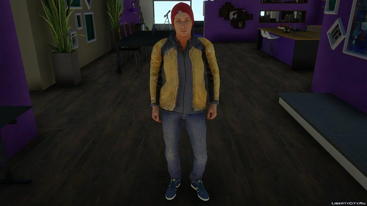 Делсин Роу з Infamous: Second Son / GTA San Andreas