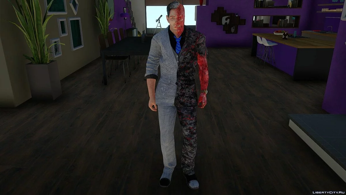 Двуликий з Batman Arkham Knight / GTA San Andreas
