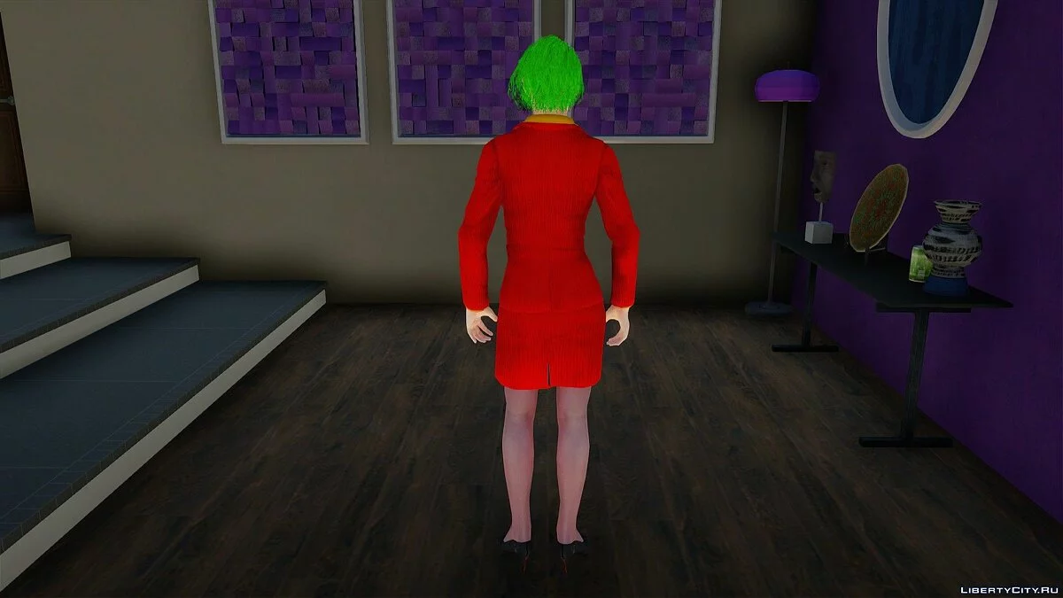 Jill Valentine (Le Joker) de Resident Evil 3 Remake / GTA San Andreas