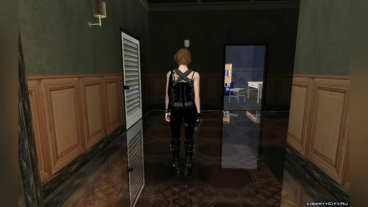 Jill Valentine from Resident Evil Resistance / GTA San Andreas