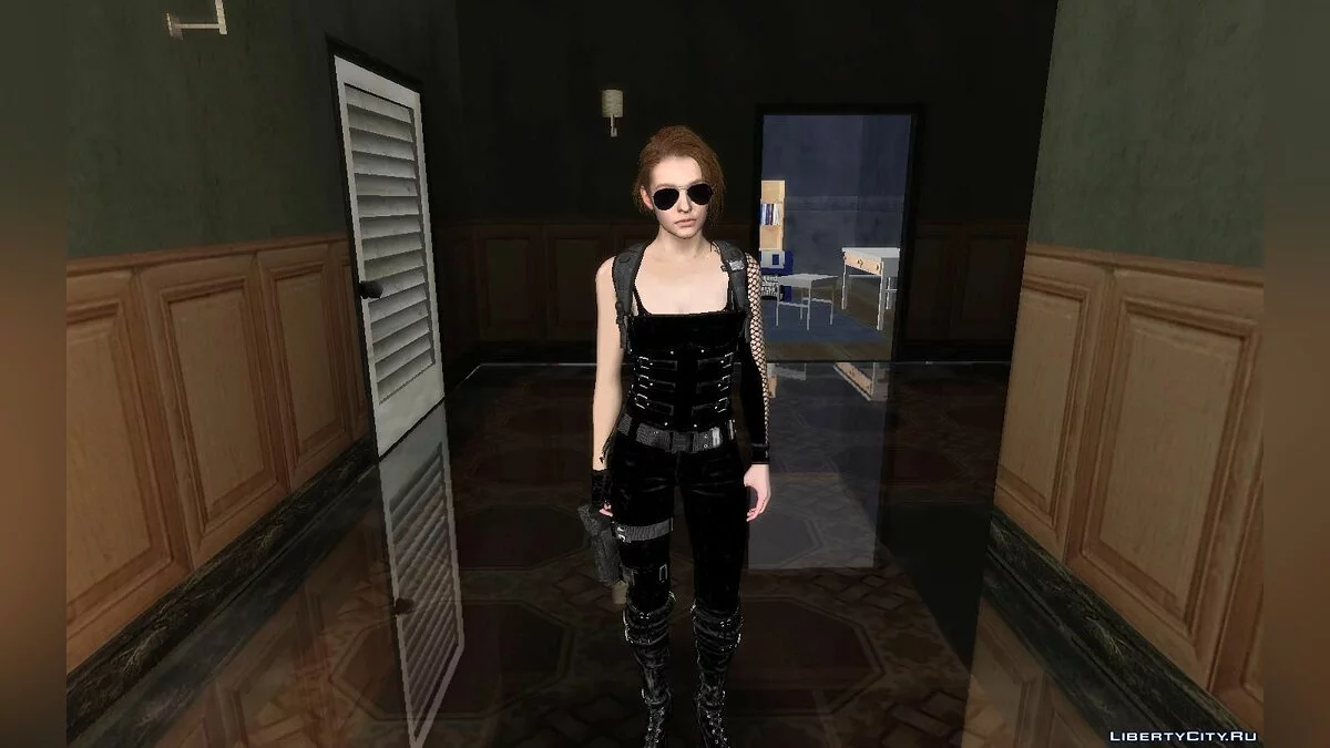 Jill Valentine from Resident Evil Resistance / GTA San Andreas