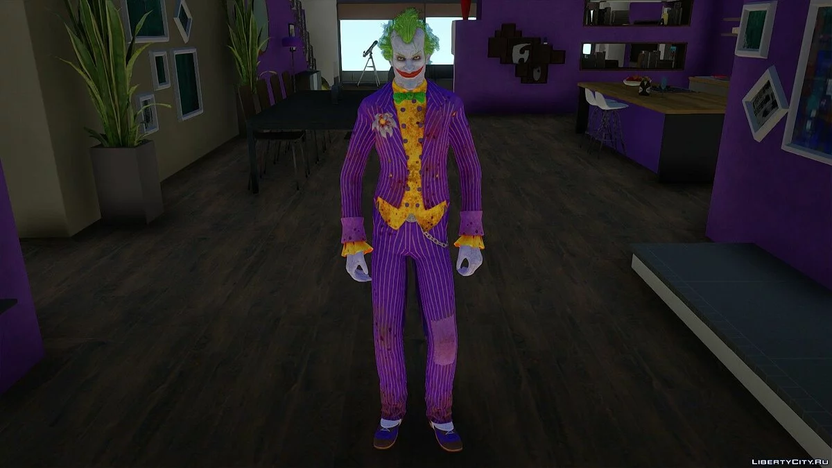Joker de Batman Arkham Asylum / GTA San Andreas