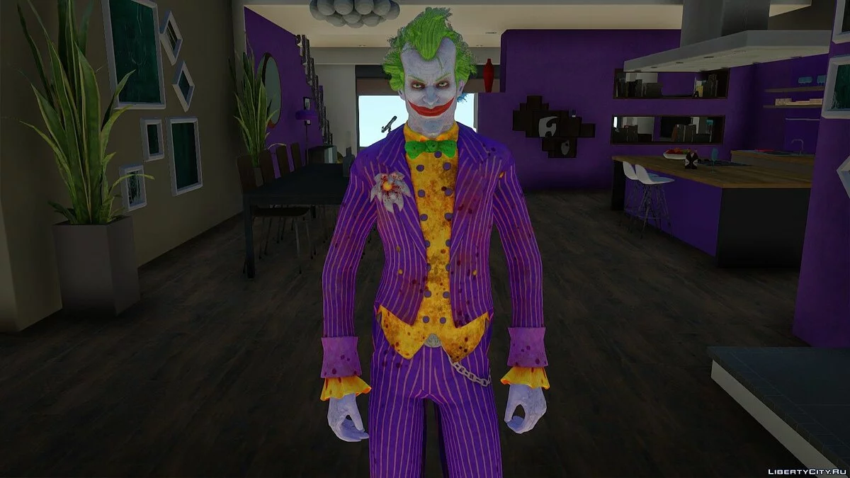 Joker de Batman Arkham Asylum / GTA San Andreas