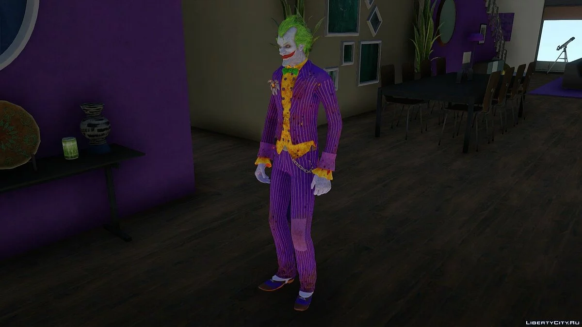 Joker de Batman Arkham Asylum / GTA San Andreas