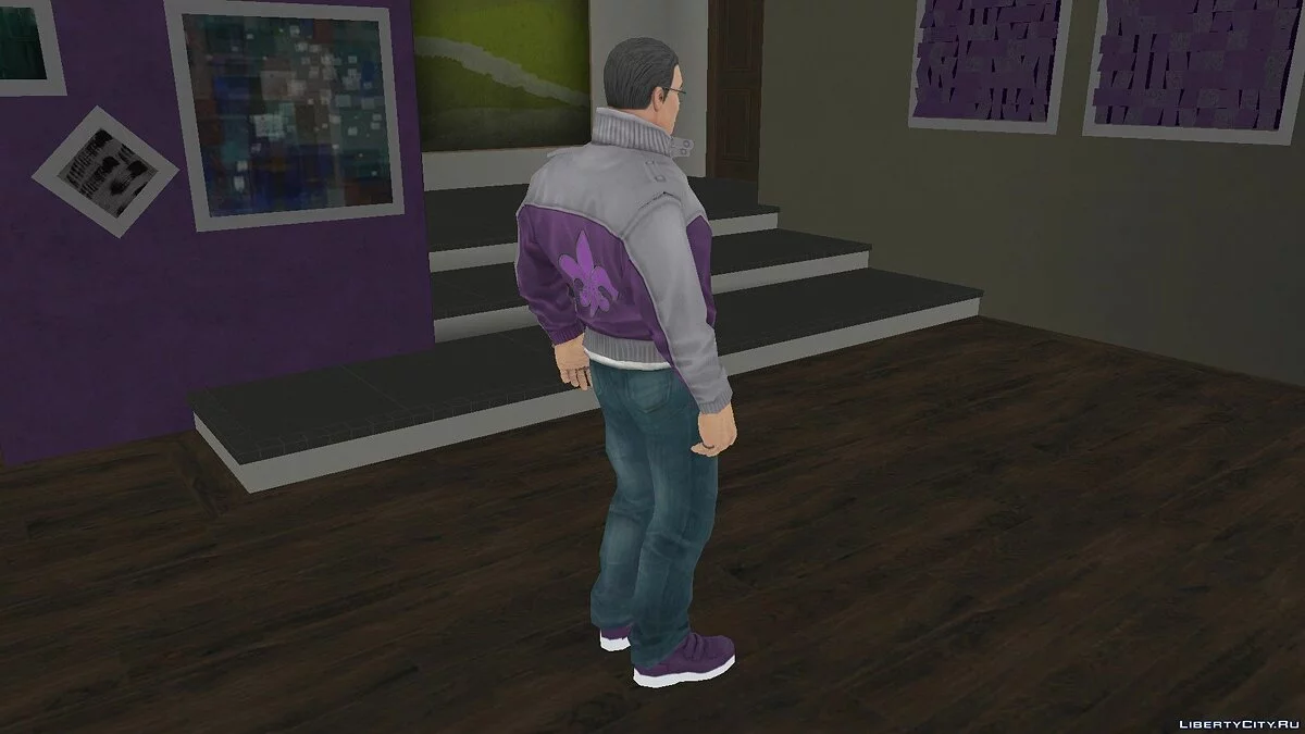 Johnny Gat from Saints Row IV / GTA San Andreas