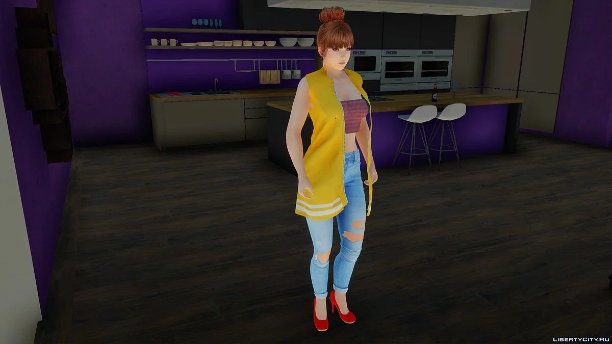 Kasumi in Casual Outfit v19 / GTA San Andreas