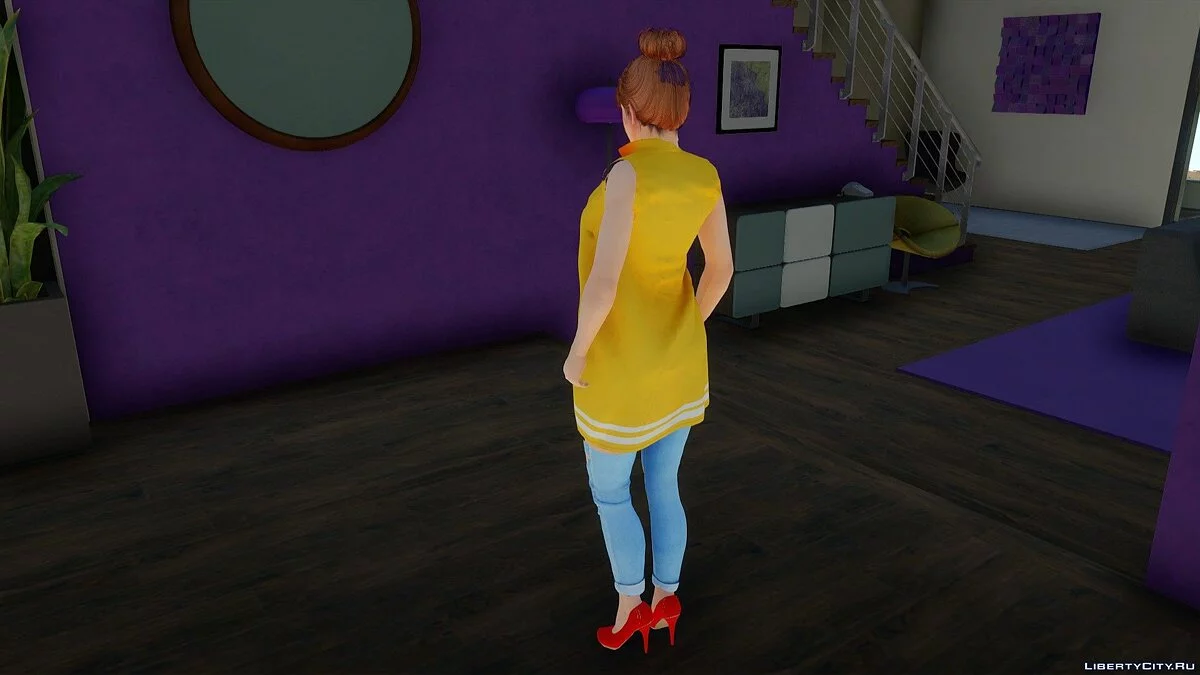 Kasumi in Casual Outfit v19 / GTA San Andreas