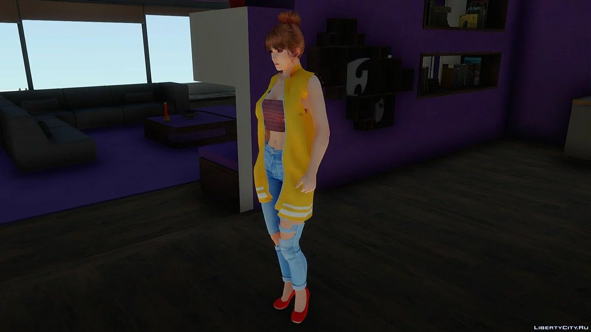 Kasumi in Casual Outfit v19 / GTA San Andreas