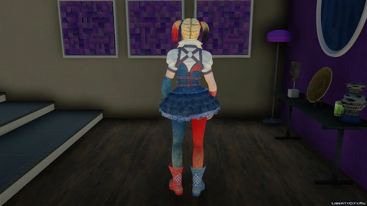 Harley Quinn de Batman Arkham Knight / GTA San Andreas