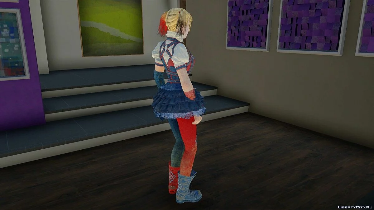 Harley Quinn de Batman Arkham Knight / GTA San Andreas