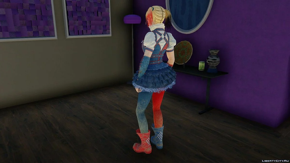 Harley Quinn de Batman Arkham Knight / GTA San Andreas