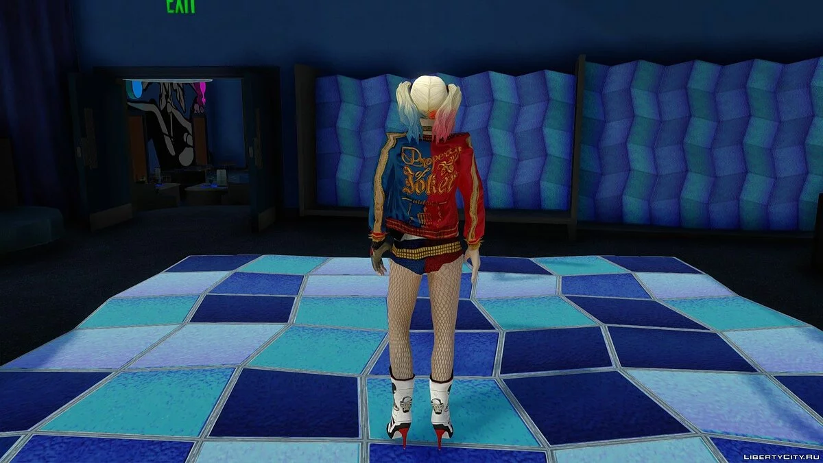 来自《正义联盟》的哈莉·奎因 / GTA San Andreas