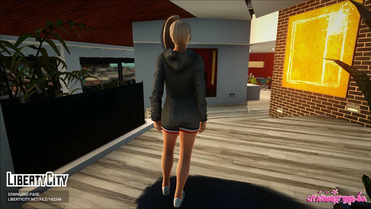 Helena Douglas en tenue décontractée v25 / GTA San Andreas