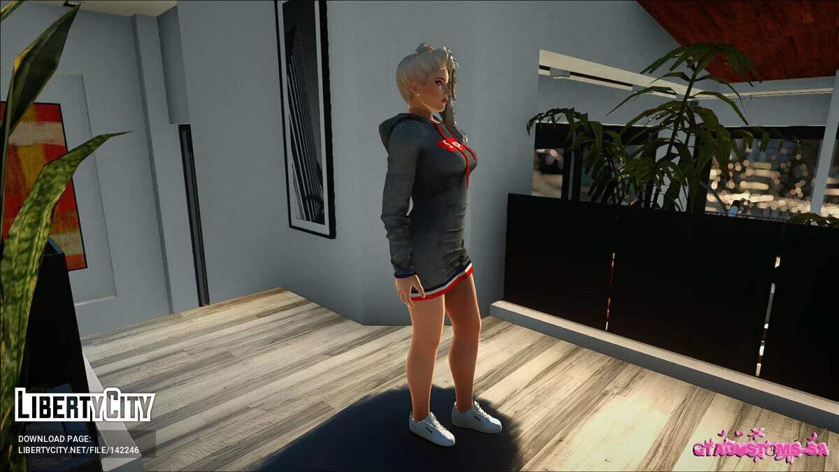 Helena Douglas en tenue décontractée v25 / GTA San Andreas