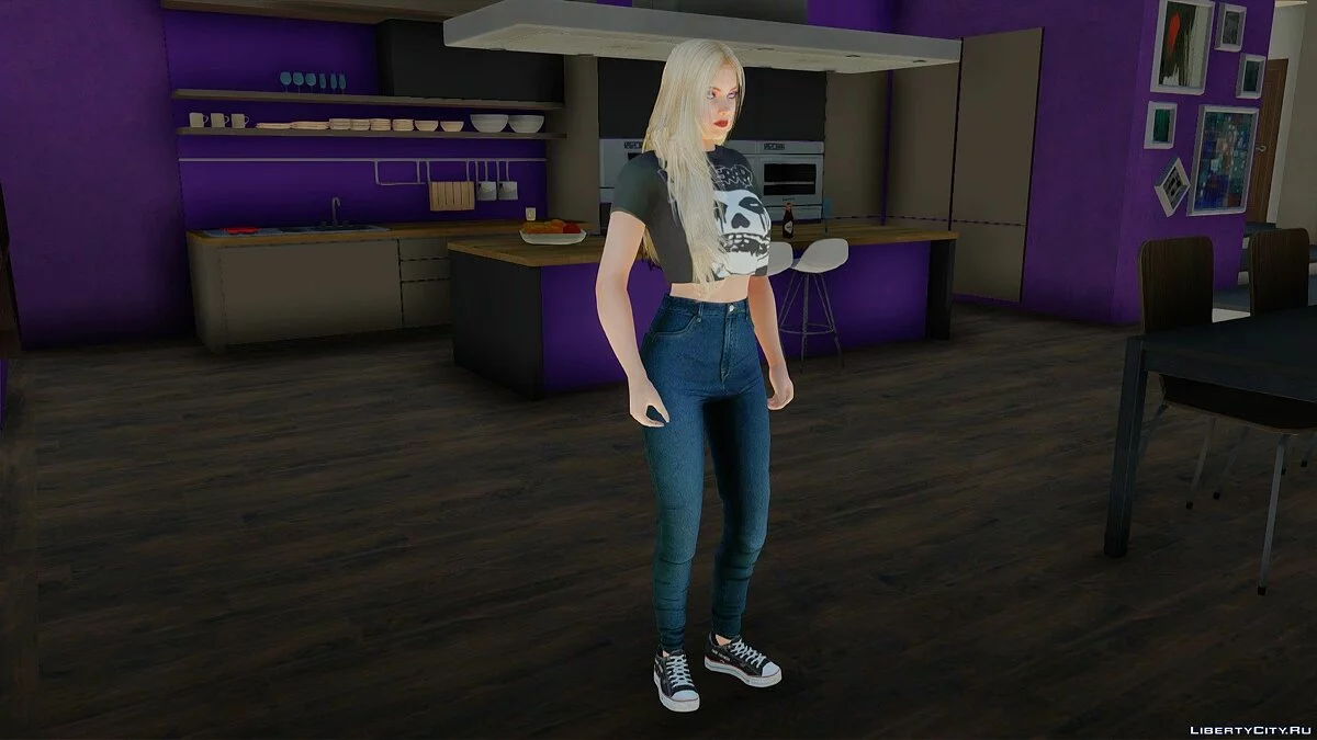 Helena Douglas dalam Pakaian Sehari-hari v30 / GTA San Andreas