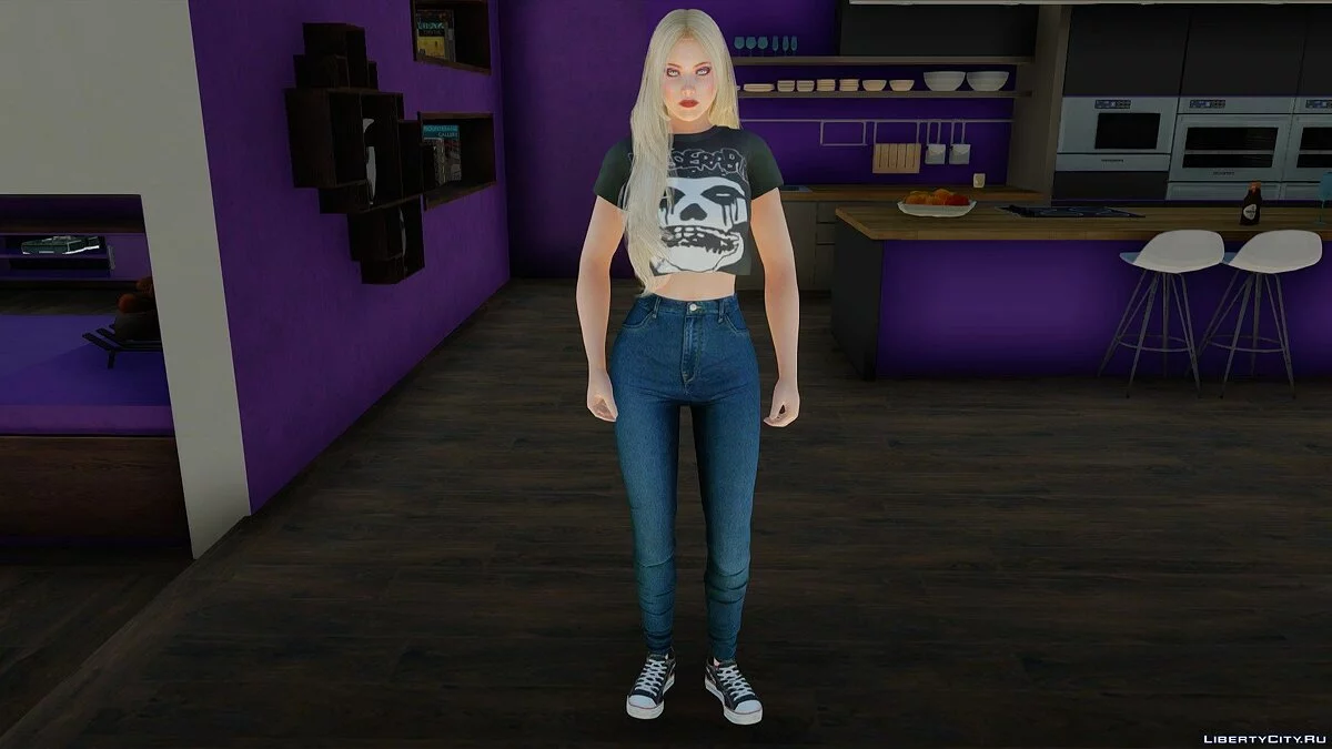 Helena Douglas dalam Pakaian Sehari-hari v30 / GTA San Andreas