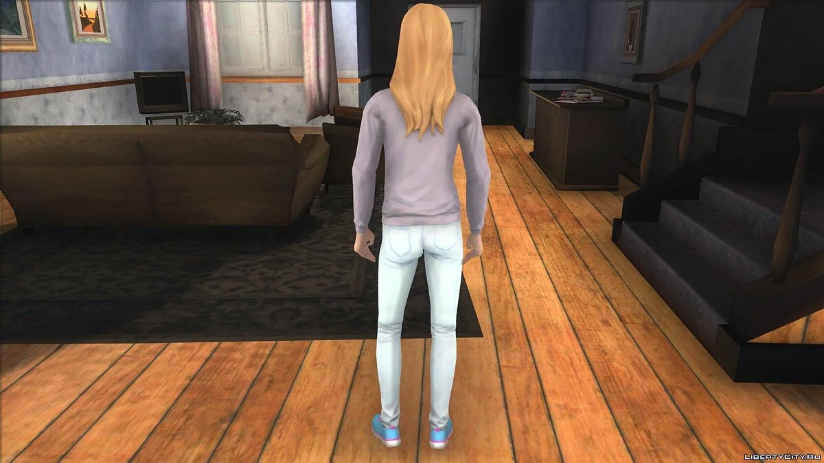 Chloe Price at 13 from Life Is Strange: Episode 3 / GTA San Andreas