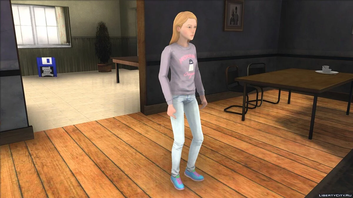 Chloe Price at 13 from Life Is Strange: Episode 3 / GTA San Andreas