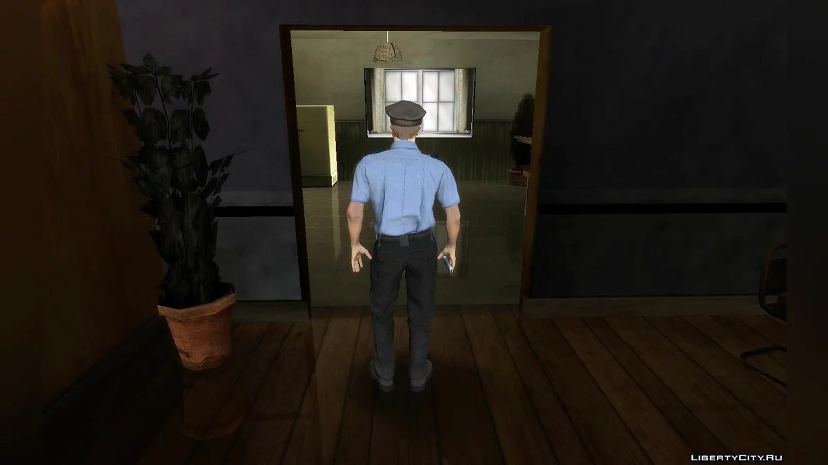 Leon dalam Seragam Polisi / GTA San Andreas