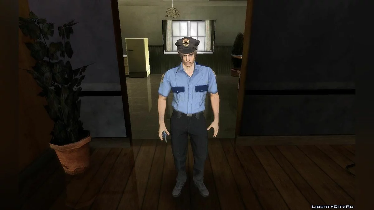 Leon dalam Seragam Polisi / GTA San Andreas