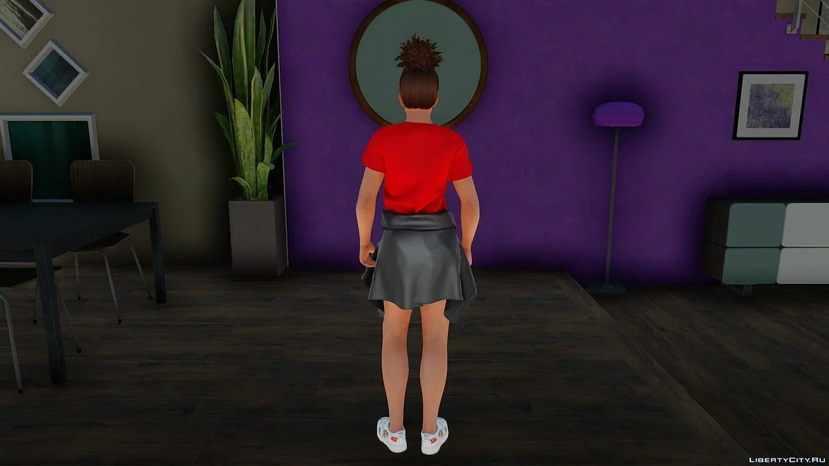 Lisa Hamilton in Casual Wear v8 / GTA San Andreas