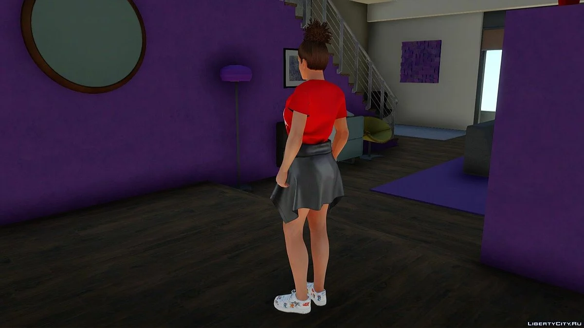Lisa Hamilton in Casual Wear v8 / GTA San Andreas