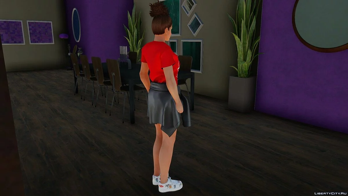 Lisa Hamilton in Casual Wear v8 / GTA San Andreas